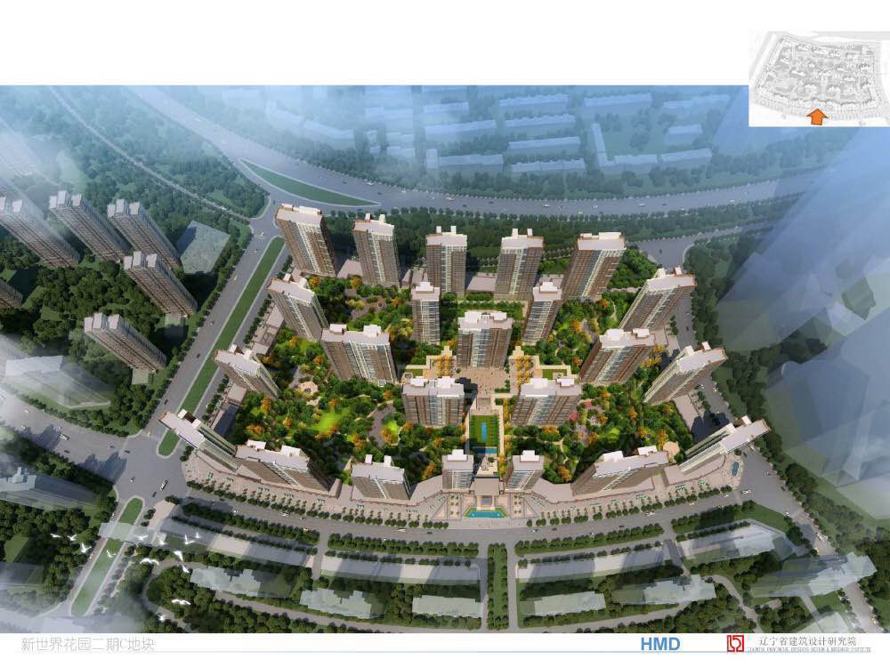沈陽(yáng)新世界花園住宅二期C區